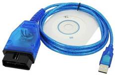 KKL OBD2 USB Cable FTDI FT232RL Chip + 3 Pin Adapter Cable GuzziDiag JPDiag